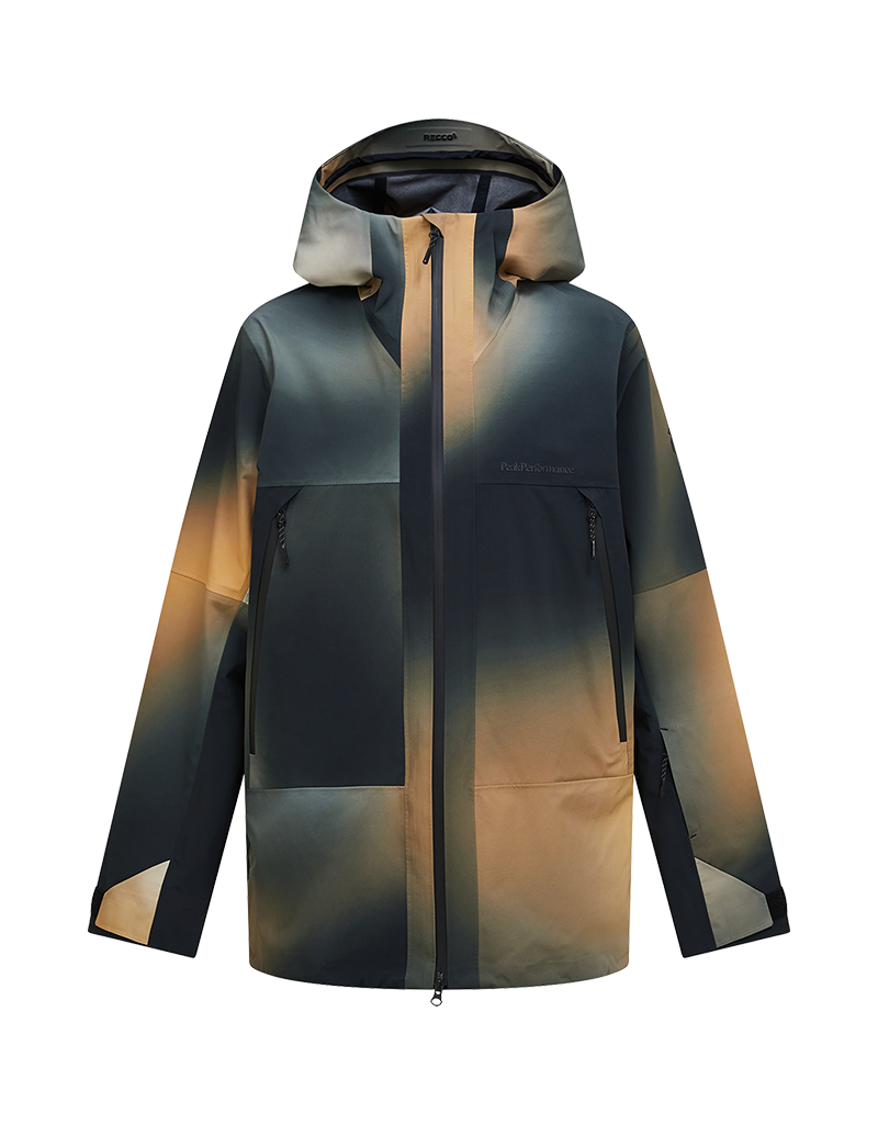 Peak Performance M Edge 3L AOP Jacket - Powder Fade