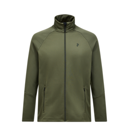 Peak Performance M Rider Essentials Zip Jacket - Pine Needle