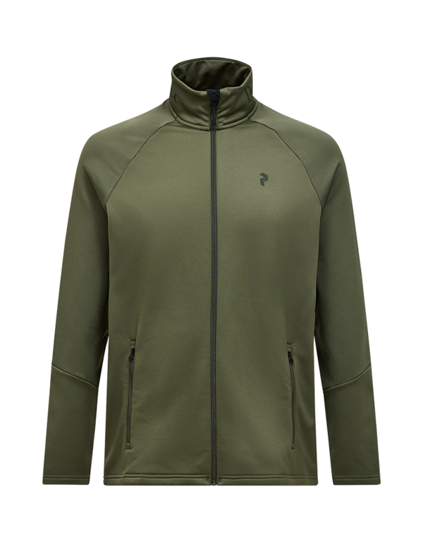 Peak Performance M Rider Essentials Zip Jacket - Pine Needle