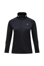 Peak Performance W Rider Essentials Zip Jacket - Black
