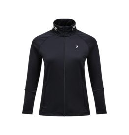 Peak Performance W Rider Essentials Zip Jacket - Black