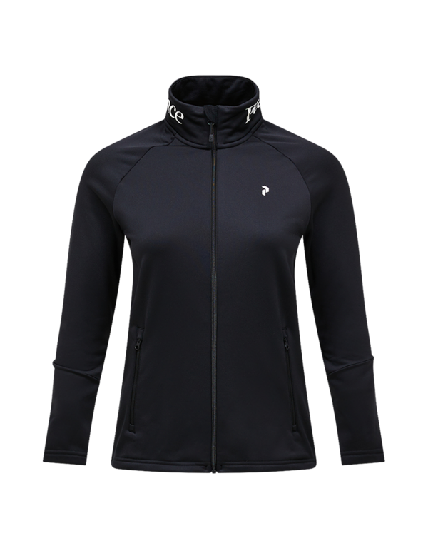 Peak Performance W Rider Essentials Zip Jacket - Black