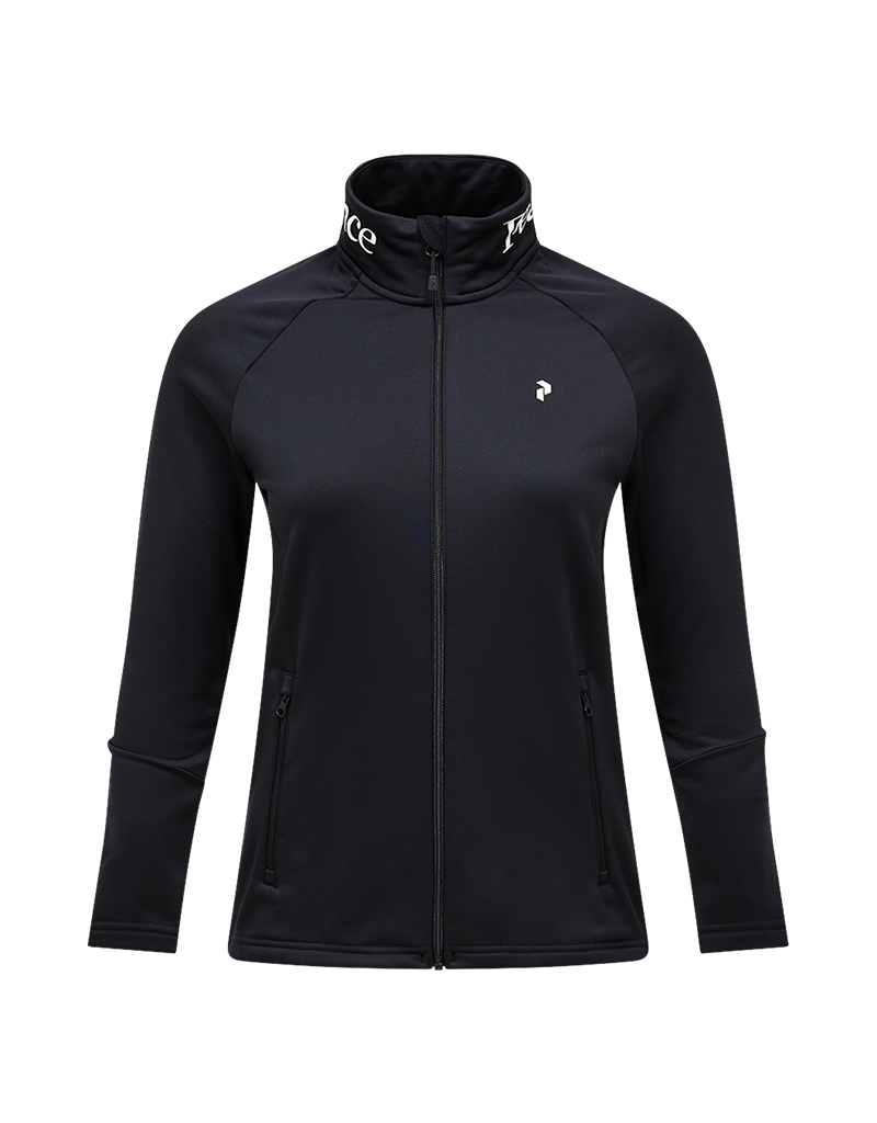 Peak Performance W Rider Essentials Zip Jacket - Black