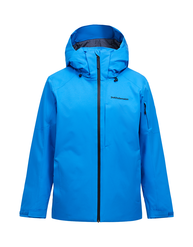 Peak Performance M Maroon Insulated Jacket - Azure Ascent - Ski Center ...