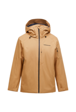 Peak Performance M Maroon Insulated Jacket - Sierra Sand
