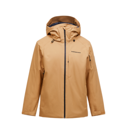 Peak Performance M Maroon Insulated Jacket - Sierra Sand