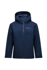 Peak Performance M Maroon Insulated Jacket - Blue Shadow