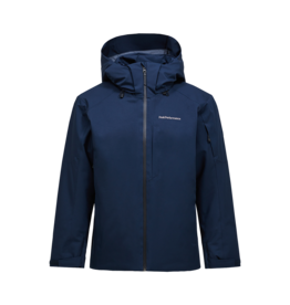 Peak Performance M Maroon Insulated Jacket - Blue Shadow