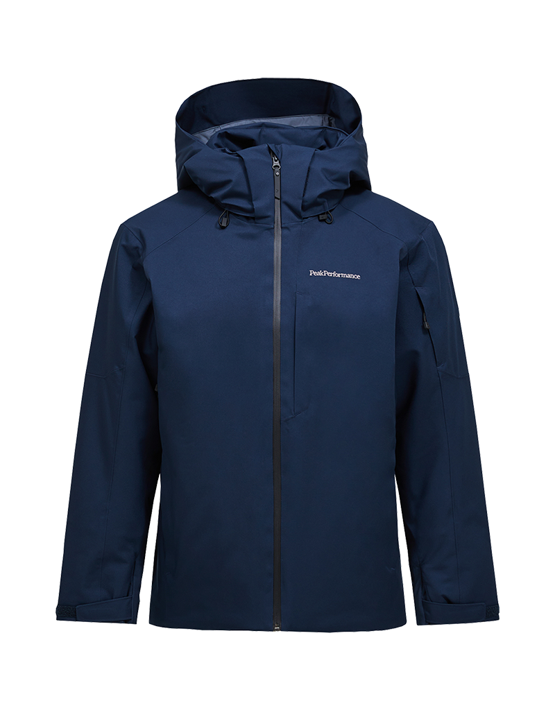 Peak Performance M Maroon Insulated Jacket - Blue Shadow