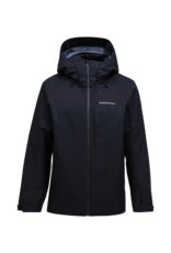 Peak Performance M Maroon Insulated Jacket - Black
