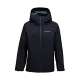 Peak Performance M Maroon Insulated Jacket - Black