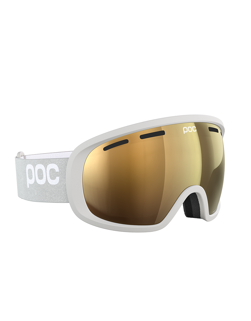 POC Fovea Clarity POW JJ - Mineral Grey/Partly Sunny Orange