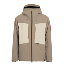 The Mountain Studio 3L Hybrid Shell Jacket - Brindle/Castle Wall