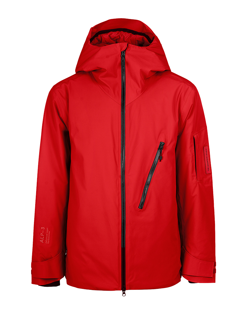 The Mountain Studio 2L Stretch Insulated Jacket - Equestrian Red