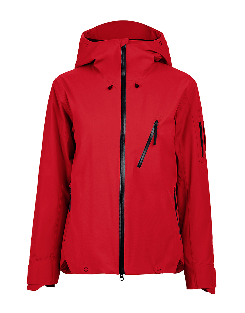 The Mountain Studio W 2L Stretch Insulated Jacket - Equestrian Red