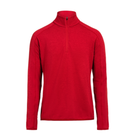The Mountain Studio Light Tech Fleece Half Zip - Equestrian Red