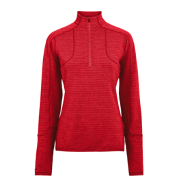 The Mountain Studio W Light Tech Fleece Half Zip - Equestrian Red