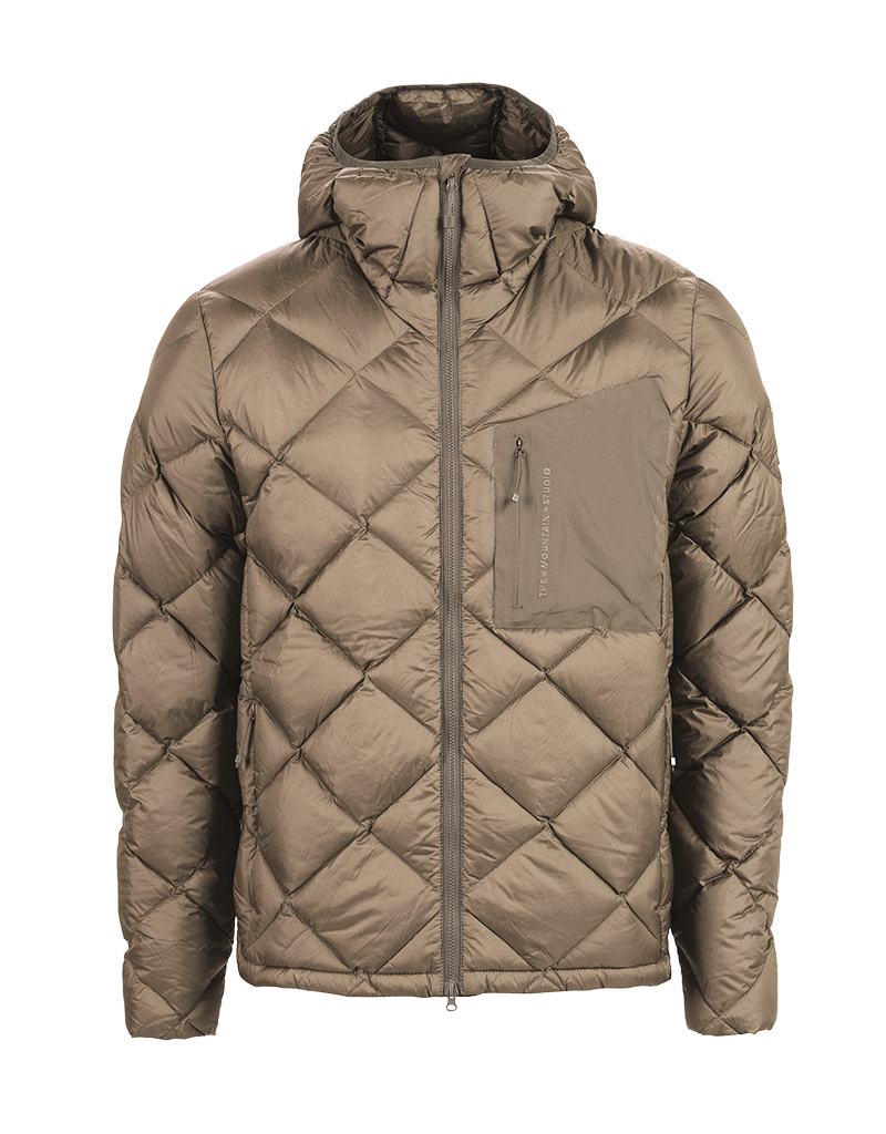 The Mountain Studio Ultralight Down Hood Jacket - Brindl
