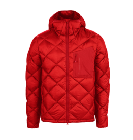 The Mountain Studio Ultralight Down Hood Jacket - Equestrian Red