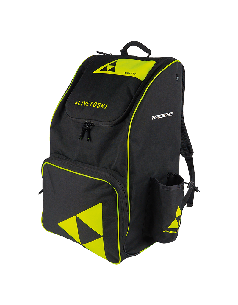 Fischer BACKPACK RACE 70L - Black/Neon Yellow