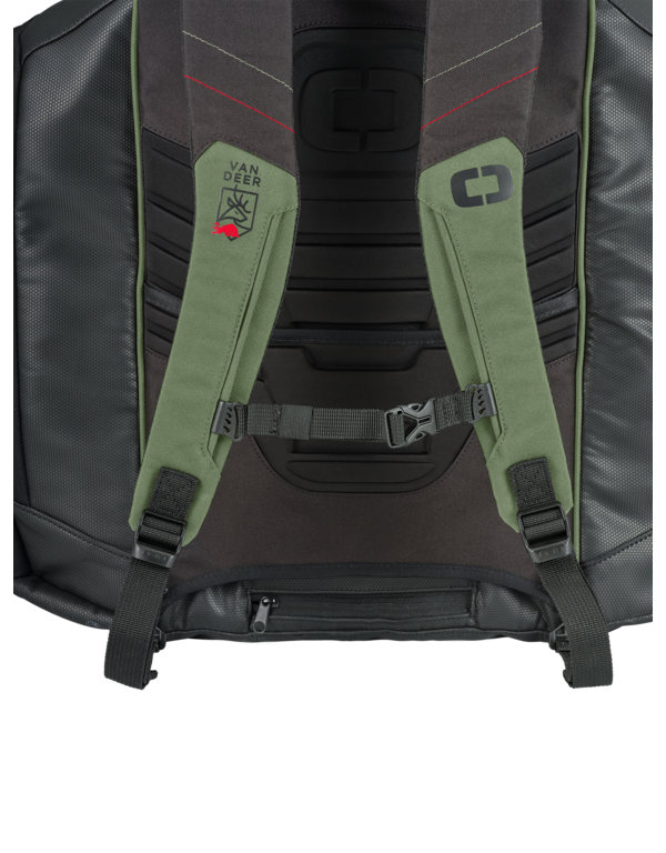 VAN DEER-Red Bull Sports Ski BackPack Large 90L - Khaki/Black