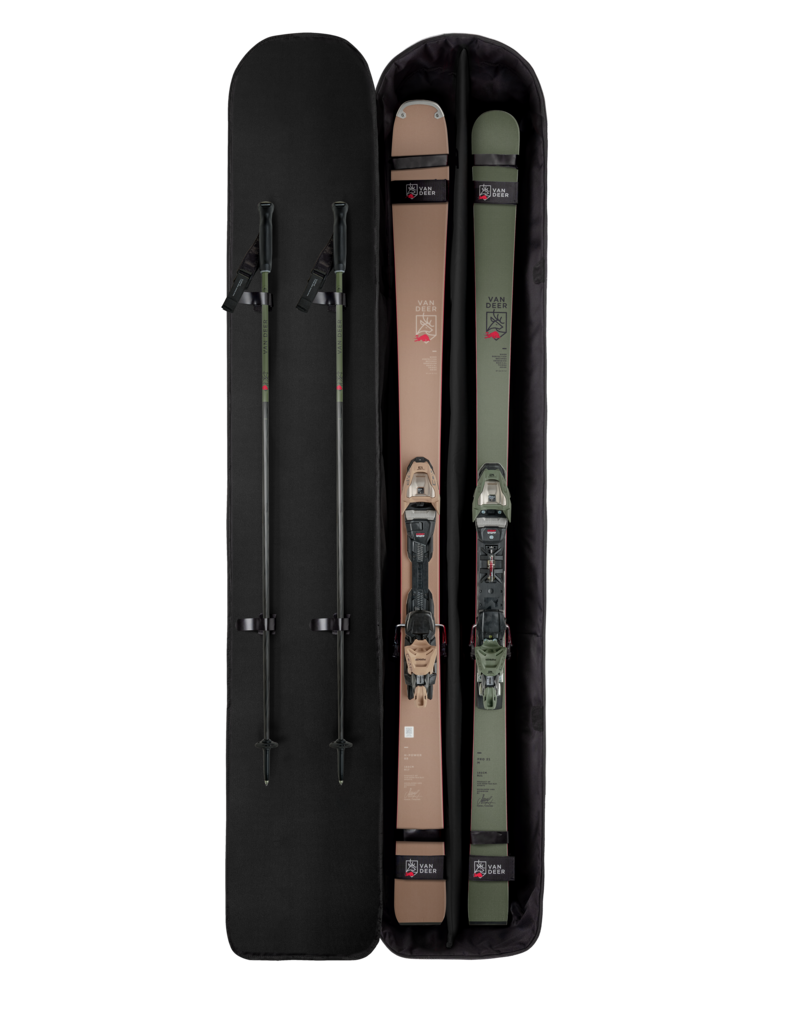 VAN DEER Ski Carrier - Khaki/Black