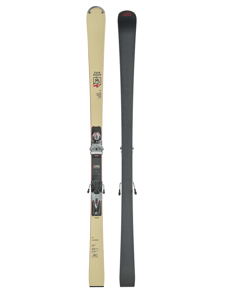 VAN DEER H-Power 68 (Sand) + Look SPX 12 Rockerace GW Binding
