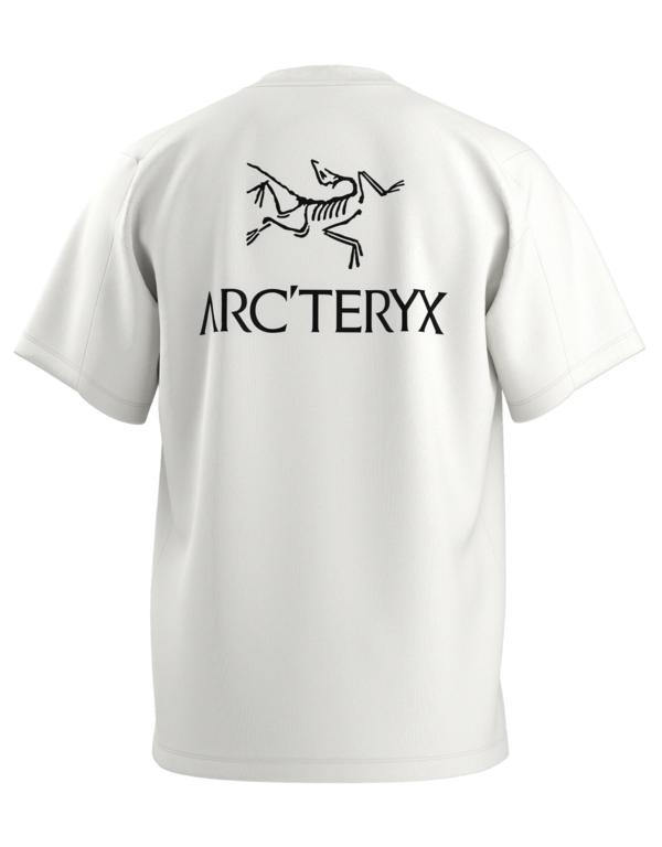 Arc'teryx Kragg SL Cotton Bird Word SS M - White Light/Black