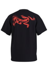 Arc'teryx Kragg SL Cotton Blurred Bird SS M - Black/Dynasty