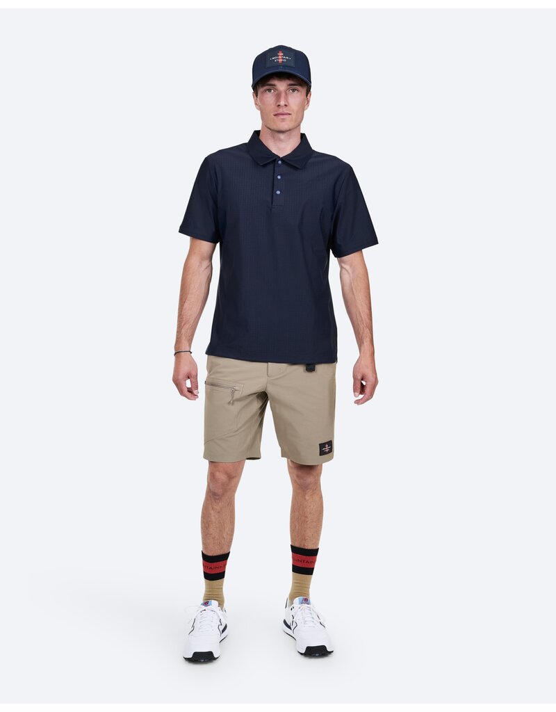 The Mountain Studio Structured Poloshirt - Sky Captain