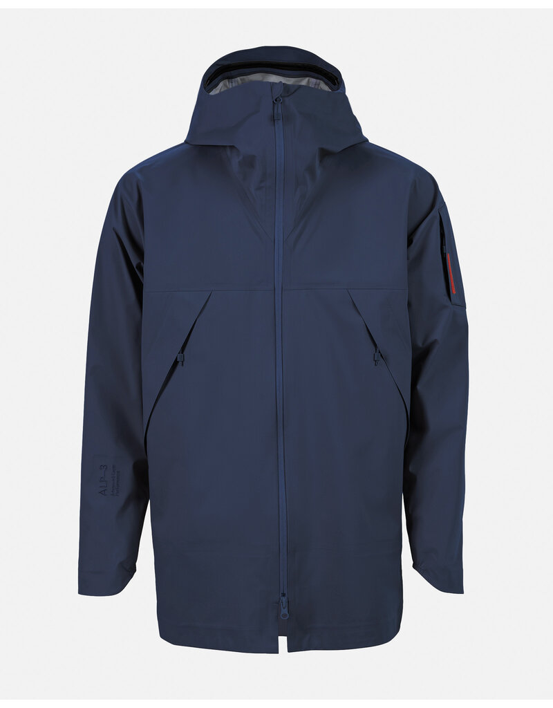 The Mountain Studio Alp 3 Light Shell Parka - Sky Captain