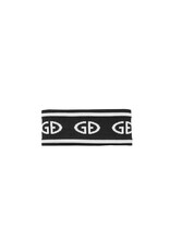 Goldbergh Tiara Headband - Black/White