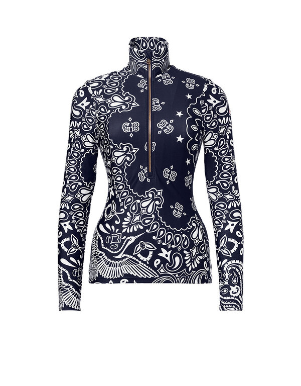 Goldbergh Toriko Ski Pully - Bandana Paisley