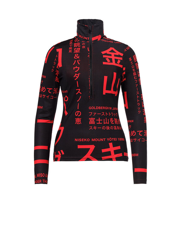Goldbergh Misato Ski Pully - Street Signs Black