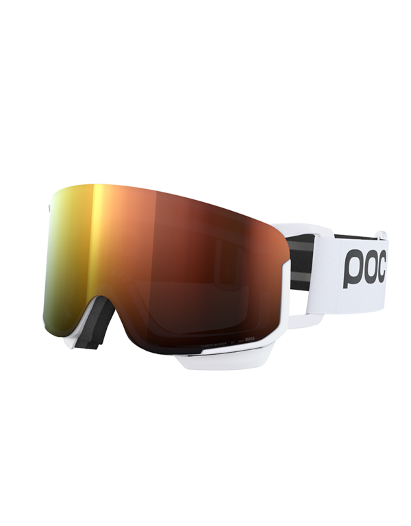 POC Nexal Mid - Hydrogen White/Partly Sunny Orange