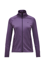 Peak Performance W Rider Essentials Zip Jacket - Montana Grape