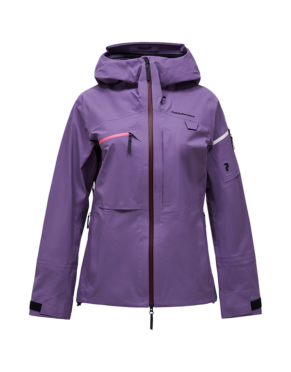 Peak Performance W Alpine Gore-Tex 3L Jacket - Montana Grape