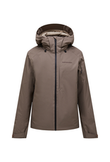 Peak Performance M Maroon Insulated Jacket - Terrain Tan