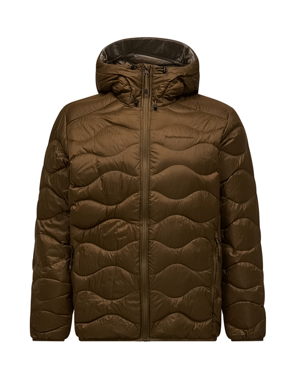 Peak Performance M Helium Down Hood Jacket - Meadow Moss