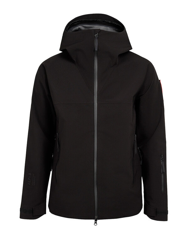 The Mountain Studio 3L Rugged Ripstop Shell Jacket - Black Onyx