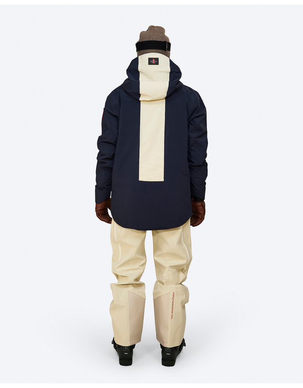 The Mountain Studio 3L Hybrid Shell Jacket - Sky Captain/Castle Wall