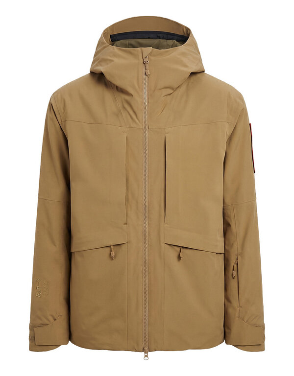 The Mountain Studio 3L Hybrid Shell Jacket - Otter/Grenadine