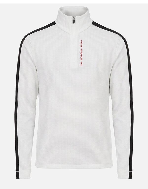 The Mountain Studio Light Tech Fleece Half Zip - White Alyssum
