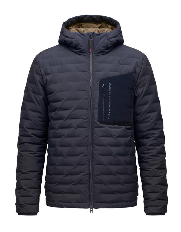 The Mountain Studio Reversible Light Down Jacket - Sky Captain/Kelp