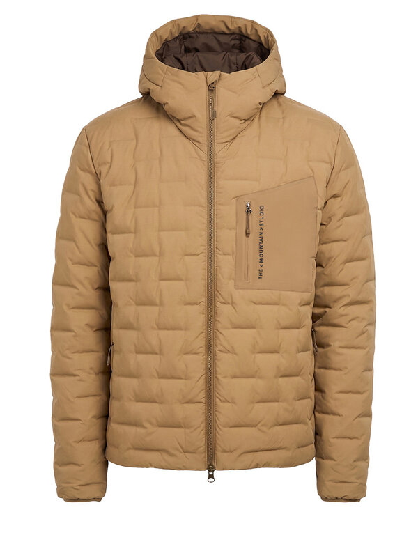The Mountain Studio Reversible Light Down Jacket - Otter/Delicioso Brown
