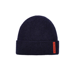 The Mountain Studio Cashmere Mix Rib Beanie - Eclipse