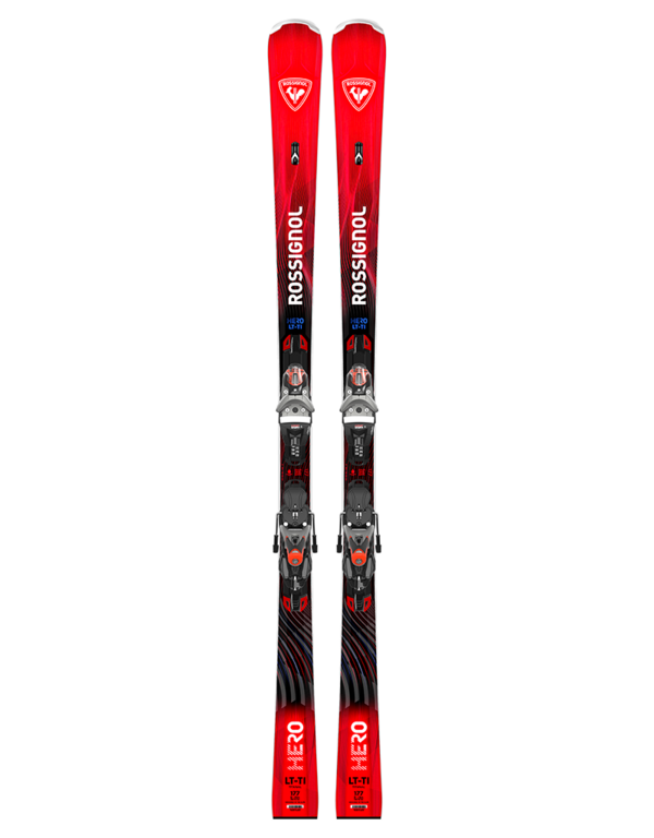 Rossignol Hero LT Ti Konect + SPX 14 Silver Red Binding