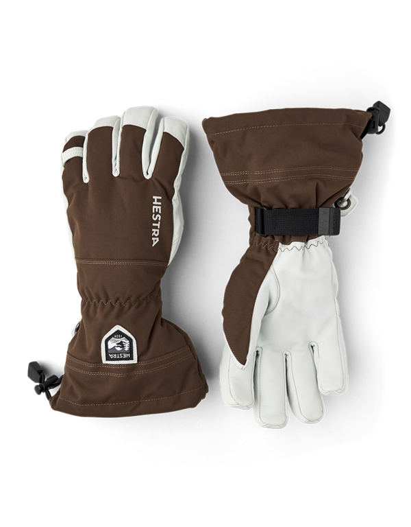Hestra Army Leather Heli Ski 5f - Espresso
