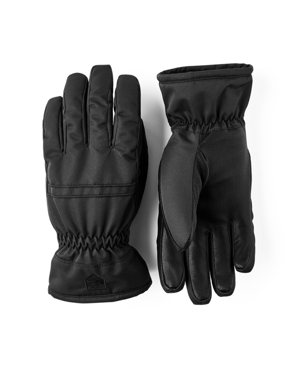 Hestra Women's Primaloft Leather 5F - Black
