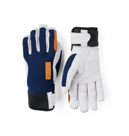 Hestra Ergo Grip Active Wool Terry 5f - Navy/Offwhite